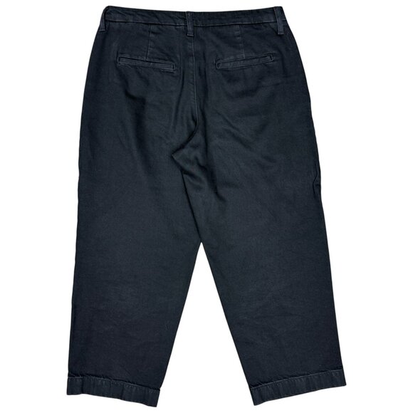 BANANA REPUBLIC Women's EUC‎ Luxe Mid-Rise Straight Pleated Jeans | Size 31/12 P - Picture 6 of 13